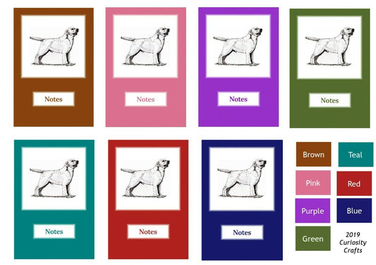 Labrador Retriever A5 Wire Bound Notebook