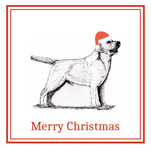 Labrador Retriever Christmas Cards Pack of 6