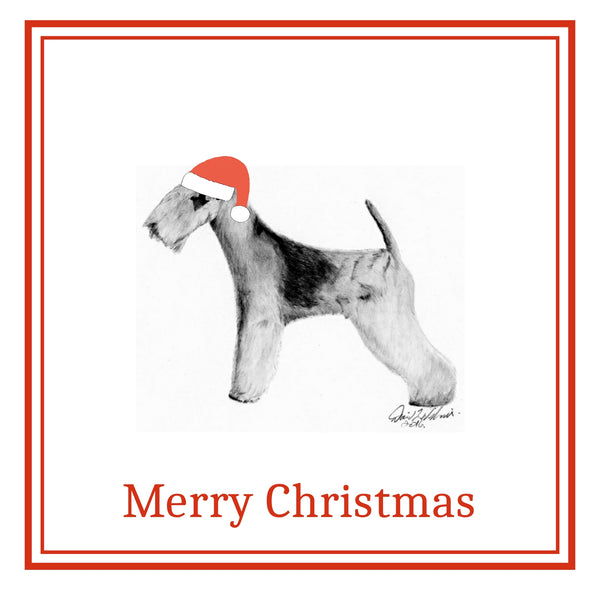 Lakeland Terrier Christmas Card Choice of 3
