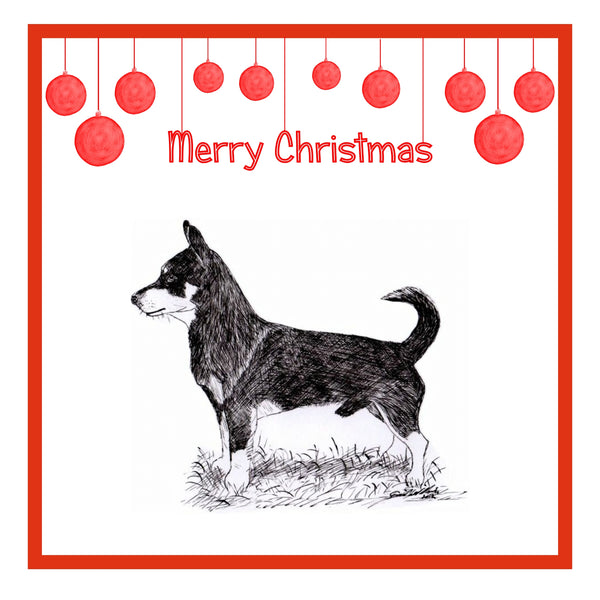 Lancashire Heeler Christmas Card Choice of 3