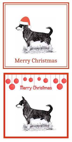 Lancashire Heeler Christmas Cards Pack of 6