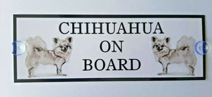 L/C Chihuahua On Board Car Sign