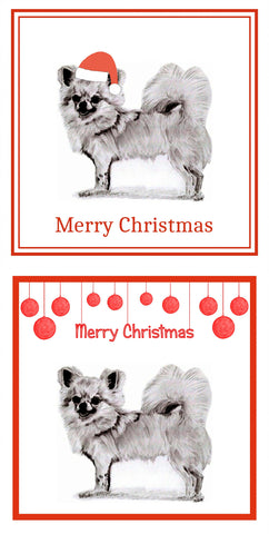 L/C Chihuahua Christmas Cards Pack of 6