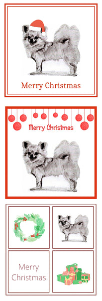 L/C Chihuahua Christmas Card Choice of 3
