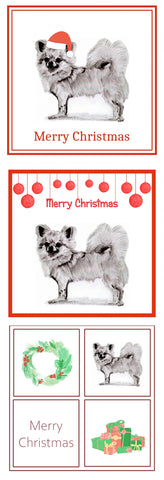 L/C Chihuahua Christmas Card Choice of 3