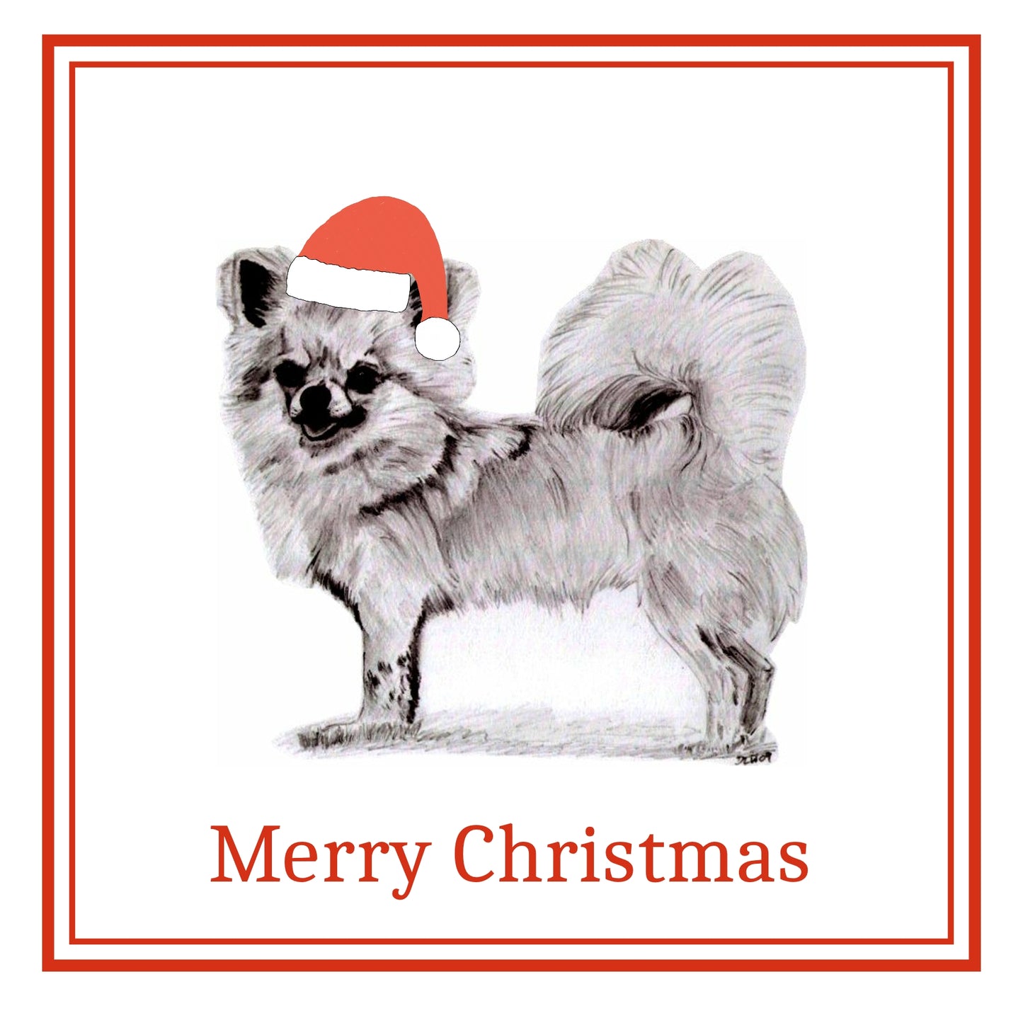 L/C Chihuahua Christmas Cards Pack of 6