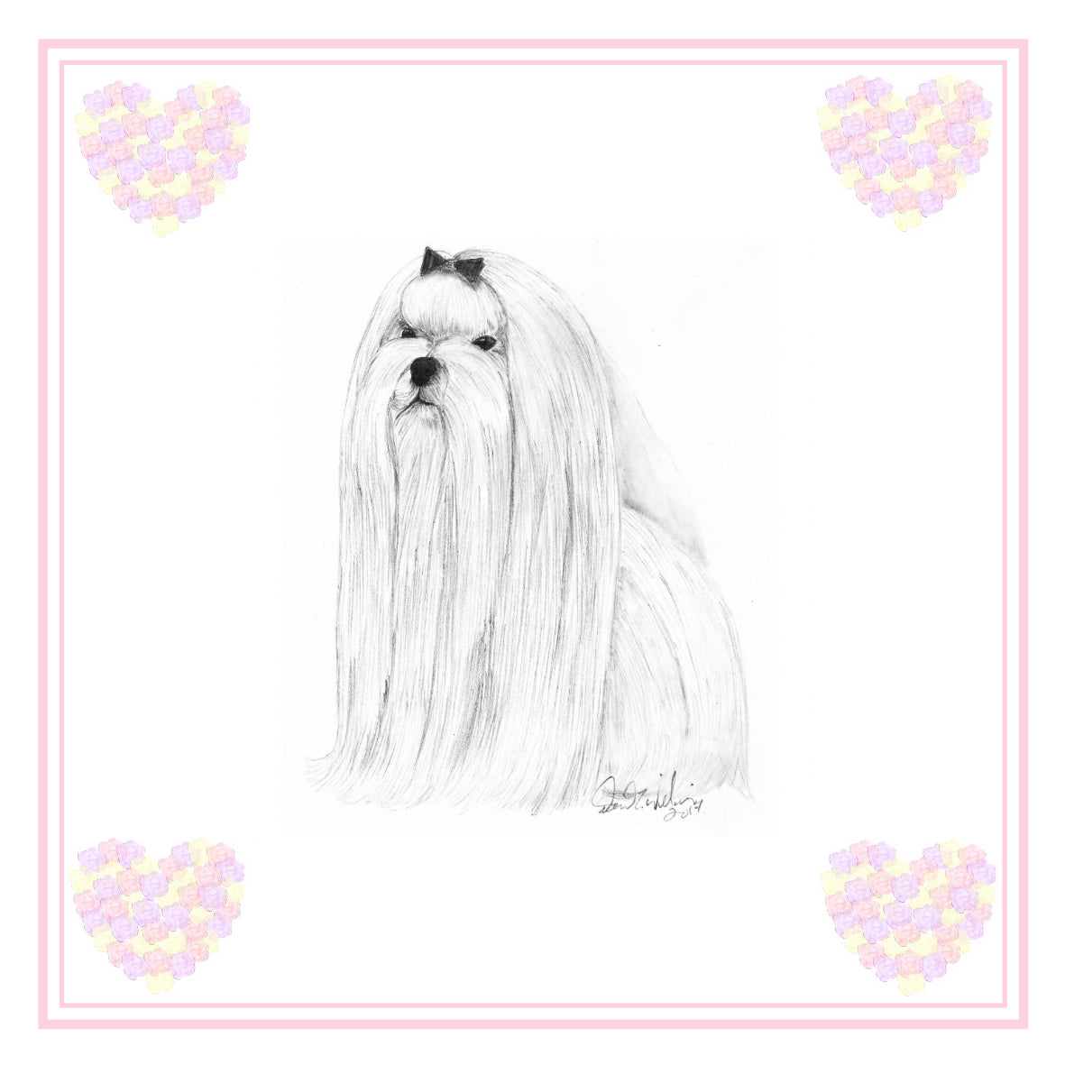 Maltese Greeting Card Choice of 6 Designs BIRTHDAY, THINKING OF YOU, BLANK