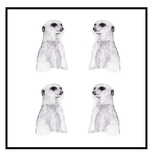 Meerkat Greeting Card Choice of 6 Designs BIRTHDAY, THINKING OF YOU, BLANK