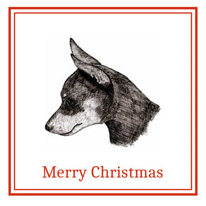 Miniature Pinscher Christmas Cards Pack of 6