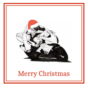 Motorbike Christmas Cards Pack of 6