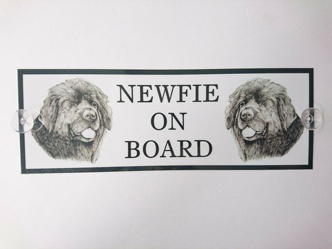 Newfoundland On Board Car Sign