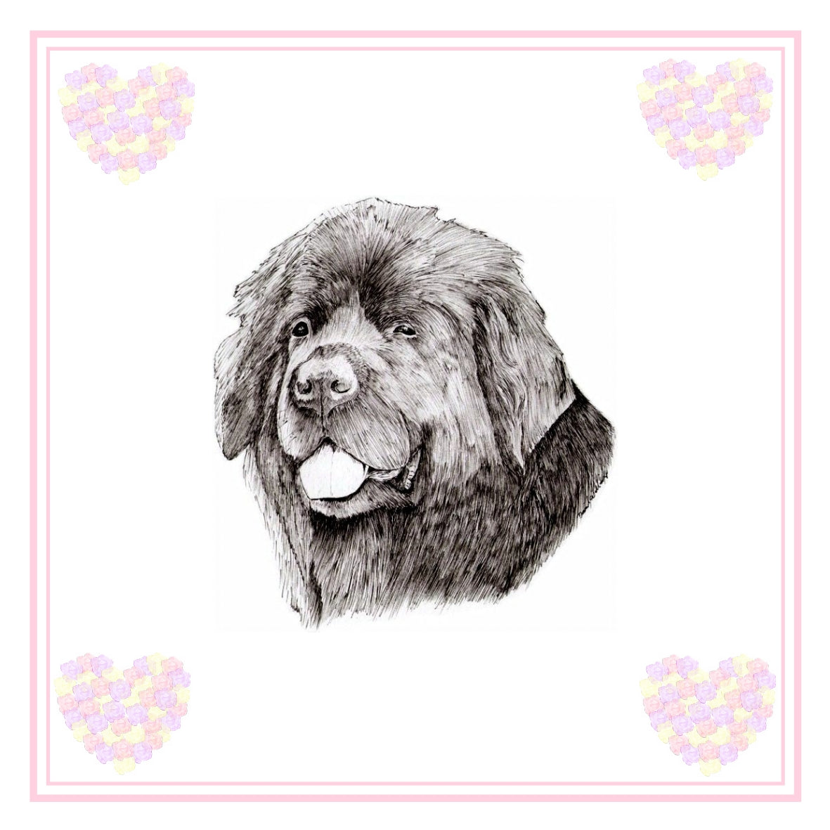 Newfoundland Greeting Card Choice of 6 Designs BIRTHDAY, THINKING OF YOU, BLANK