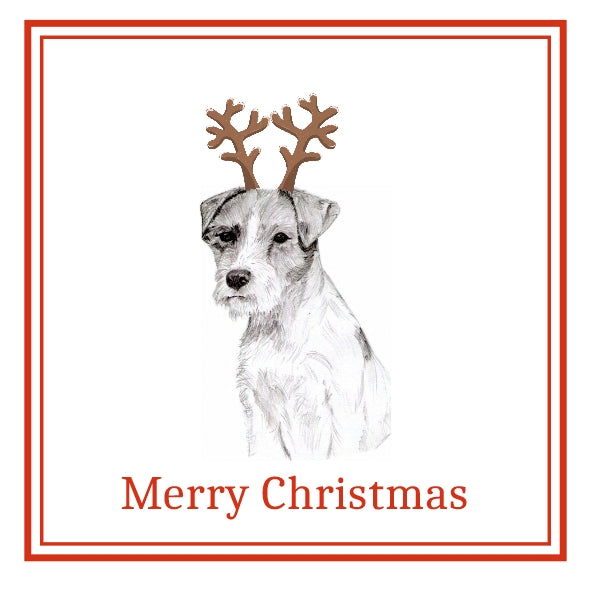 Parson Russell Terrier Christmas Cards Pack of 6