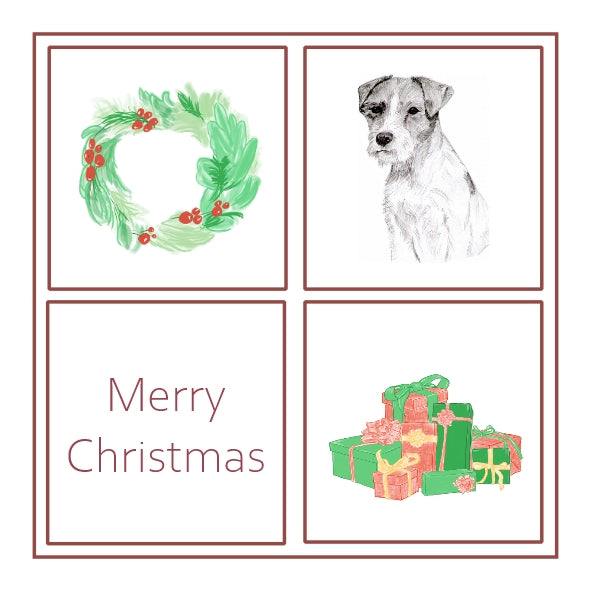 Parson Russell Terrier Christmas Card Choice of 3