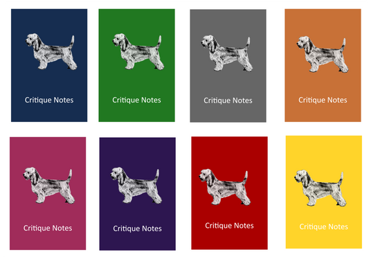 PBGV Dog Show Judging Critique Notes Book A5