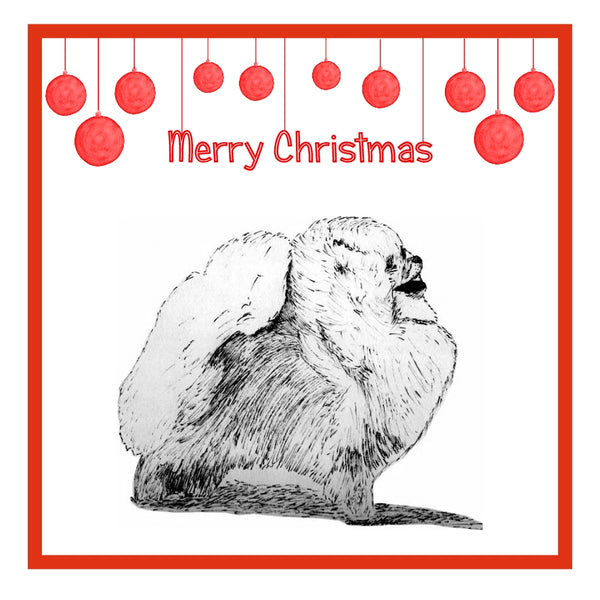 Pomeranian Christmas Cards Pack of 6