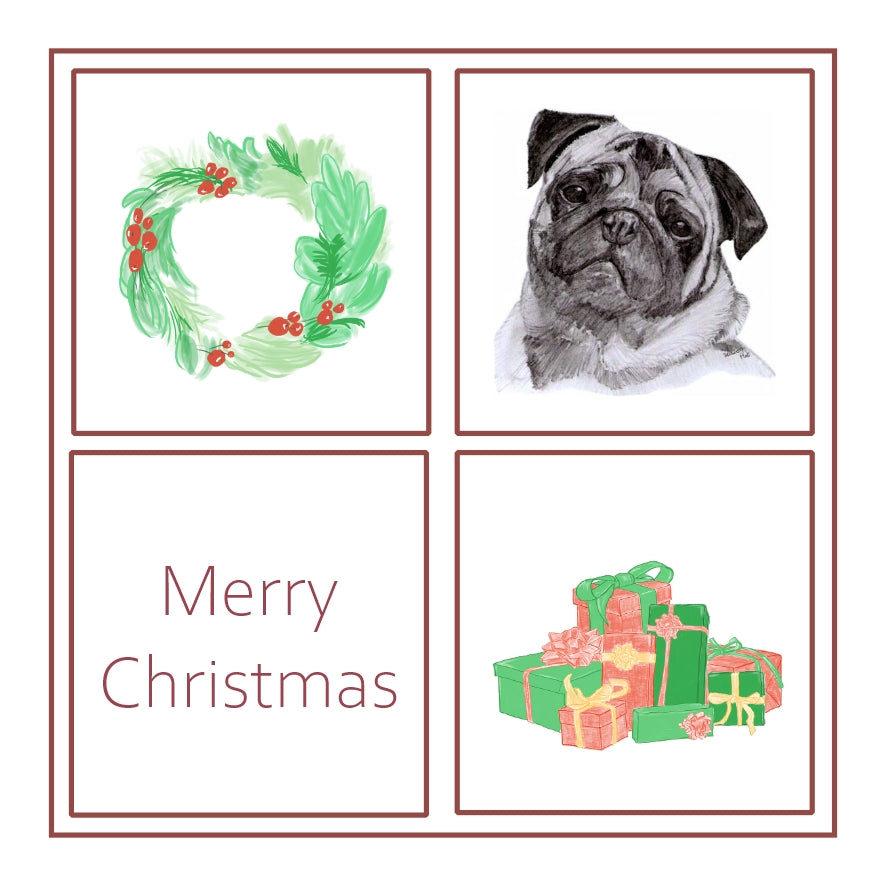 Rottweiler Christmas Card Choice of 3