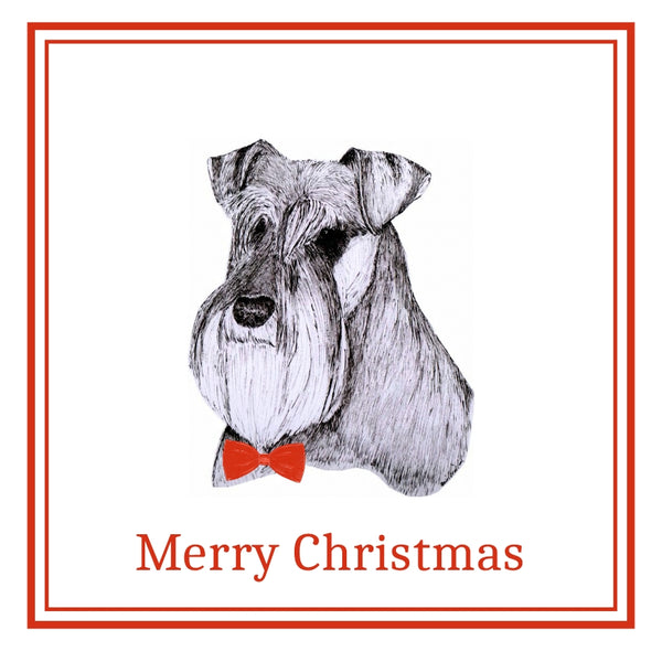 Schanuzer Christmas Cards Pack of 6