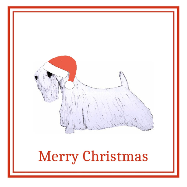 Sealyham Terrier Christmas Card Choice of 3
