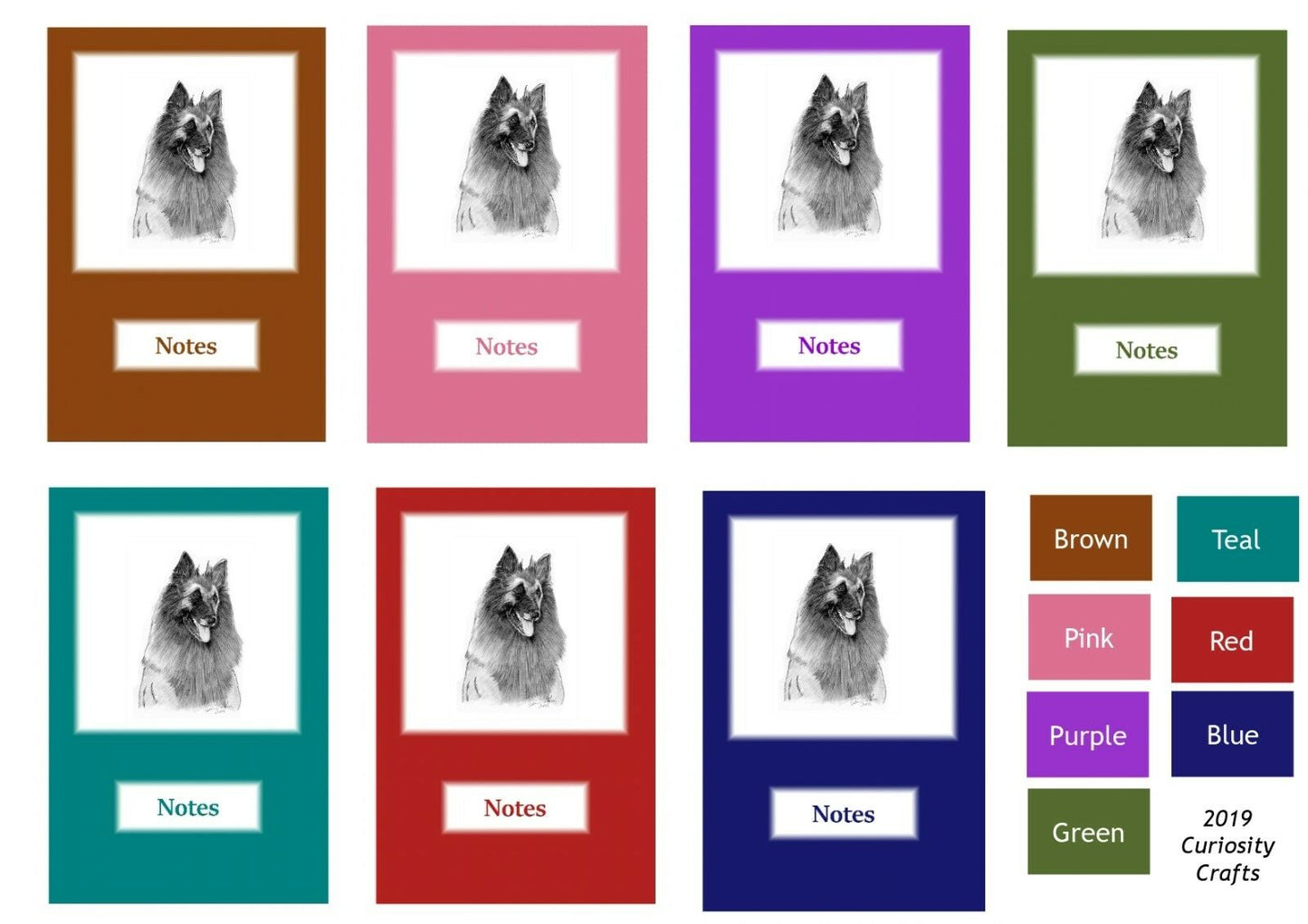 Belgian Shepherd Dog (Terveren) A5 Wire Bound Notebook