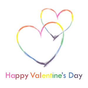 LGBT Valentine's Day Card PERSONALISATION AVAILABLE (2)