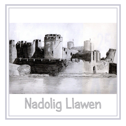 Nadolig Llawen Castle Christmas Cards