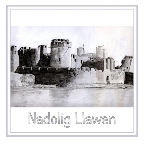 Nadolig Llawen Castle Christmas Cards