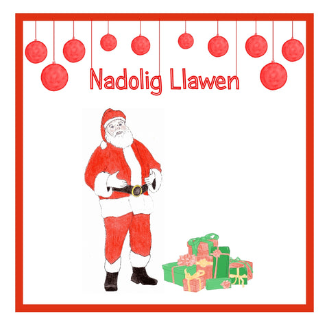 Nadolig Llawen Santa Christmas Cards